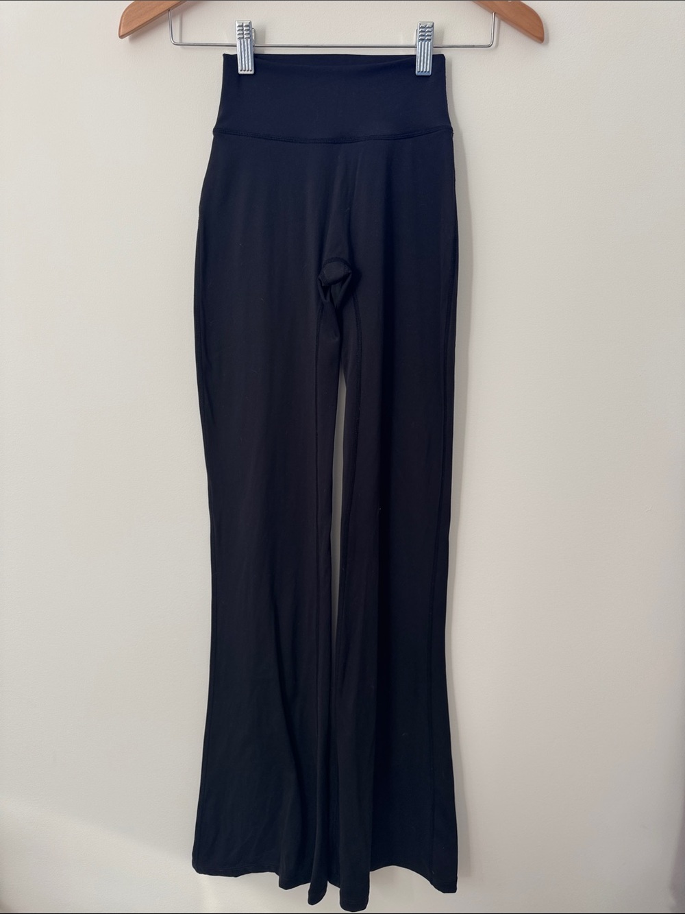 YoungLA Black High-Waist Bootcut Flare Pants